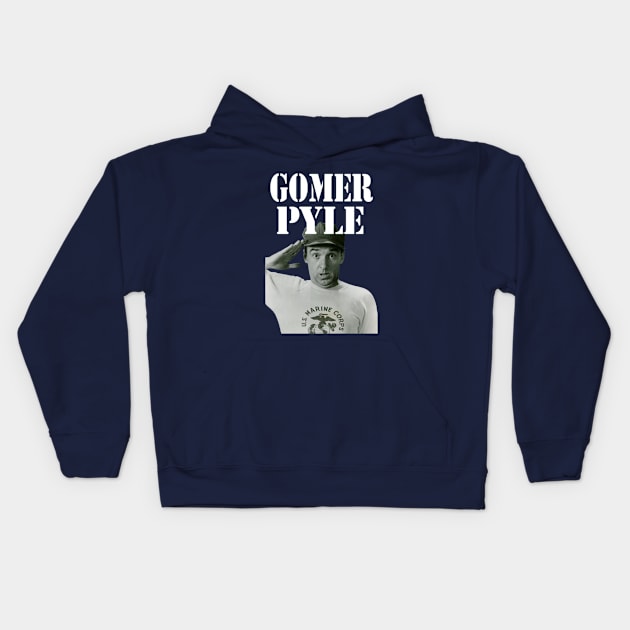 Jim Nabors  (Gomer Pyle) Kids Hoodie by CS77